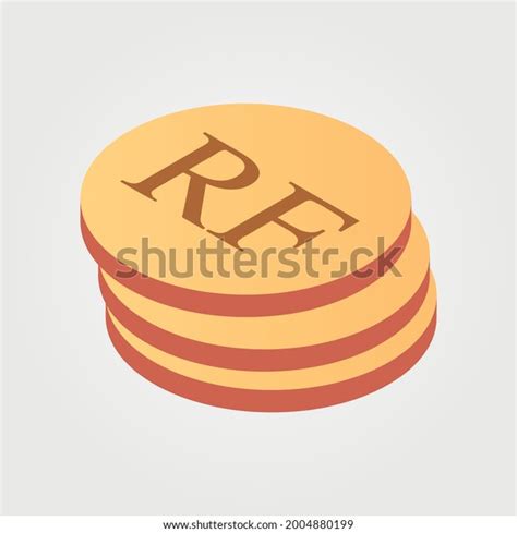 Rwandan Franc Rwanda Currency Symbol Coin Stock Vector (Royalty Free ...