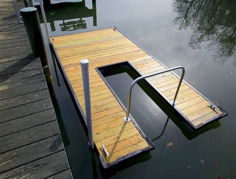 Riva Trace Kayak Dock – Custom Floating Dock Builder Annapolis MD