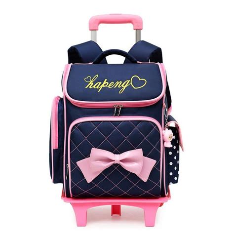 Kids Book Bag Backpack on Wheels | School bags for kids, Girls bags, School bags