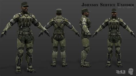 Sandifer Art - Halo 2 Anniversary - Sgt Johnson