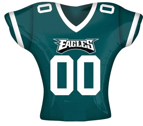 SUPER BOWL BALLOONS : Philadelphia Eagles Jersey