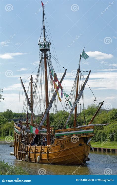 Replica of John Cabot`s Ship Matthew Editorial Stock Photo - Image of ...