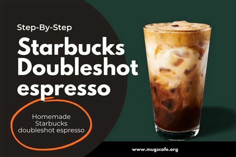 How To Make Starbucks Doubleshot Espresso At Home