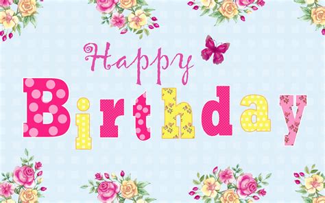 Floral Birthday Card Greeting Free Stock Photo - Public Domain Pictures