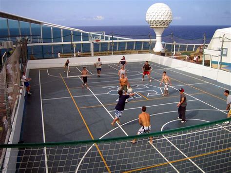 Explorer Of The Seas Sports Court | Cruise Ship Photo