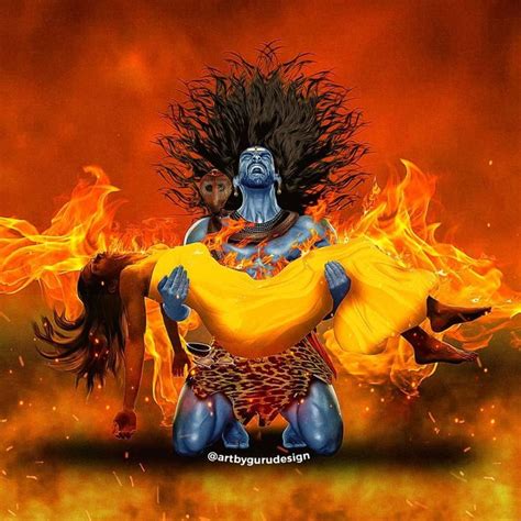 Gururaj Bhandari™ on Instagram: “Shiva & Sati . . One the epic scene of ...