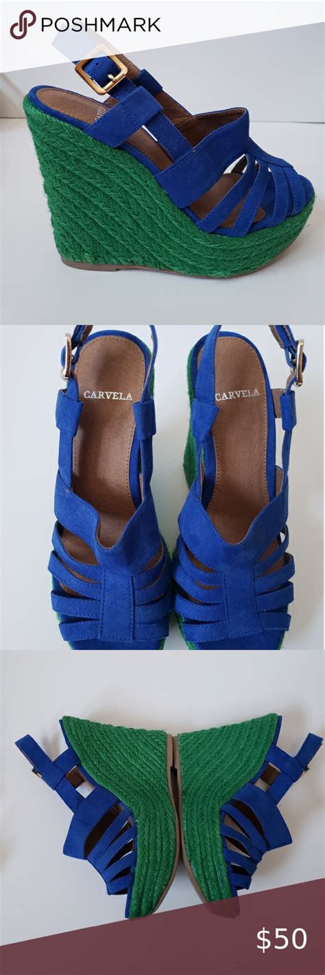 Carvela by kurt geiger wedges us size 6-6.5 in 2020 | Womens shoes wedges, Wedges, Kurt geiger shoes