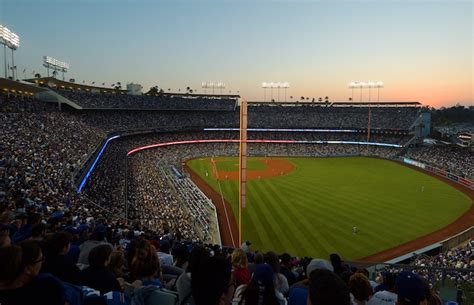 Dodger Stadium Zoom Background Available For Free Download