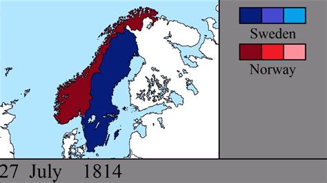 Norway And Sweden On World Map