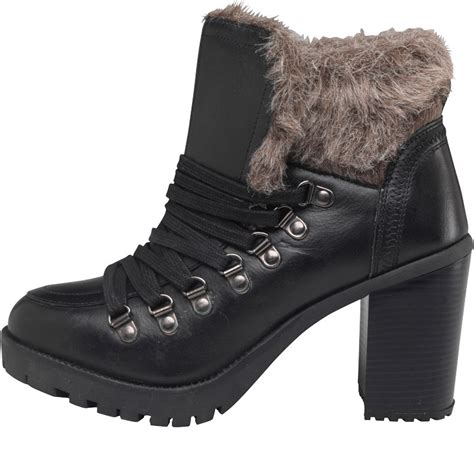 Buy Firetrap Womens Quarry Boots Black