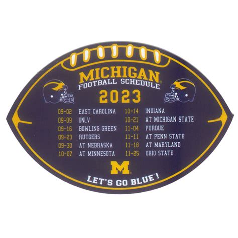 Umich Football Schedule 2024 Football - Reggi Charisse