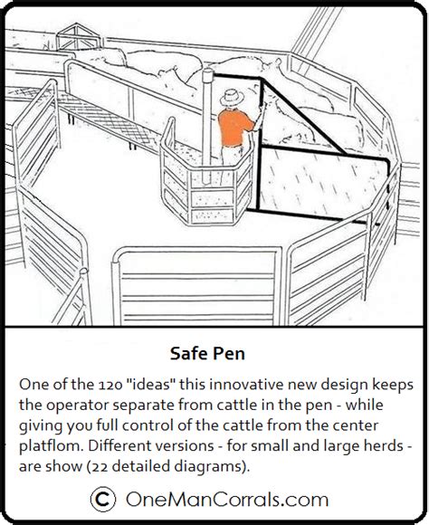 Free Corral Designs for Cattle