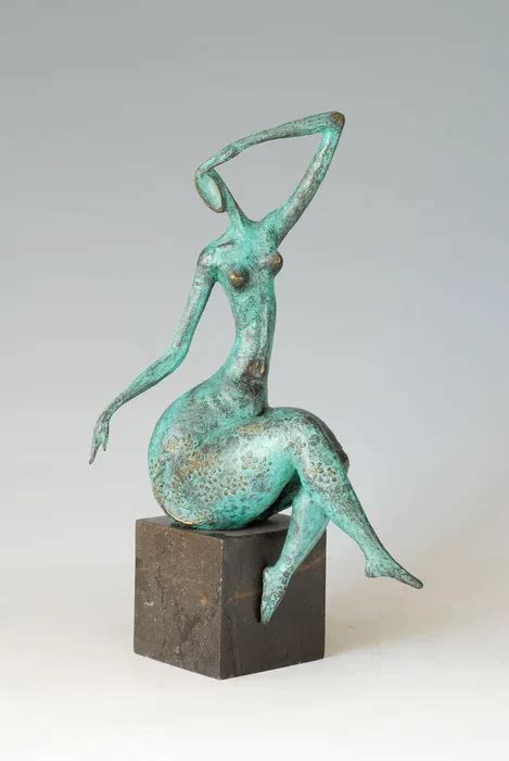 Novelty Modern European Style Art Bronze Sculpture Statue Abstract Artwork Collectible Home ...