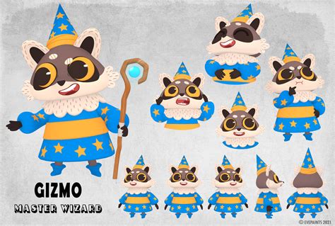 Eve - Gizmo Character Sheet - The Magical Adventures of Gizmo and Oz