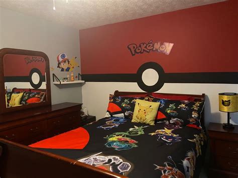 Pokemon Bedroom | Pokemon room, Boys bedroom decor, Boys bedroom makeover