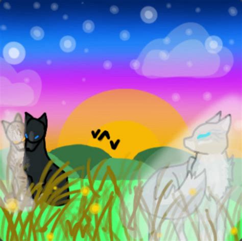 Feathertail, Crowfeather, and Leafpool | Warrior Cats