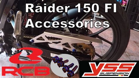 Raider 150 Accessories 2021 - YouTube