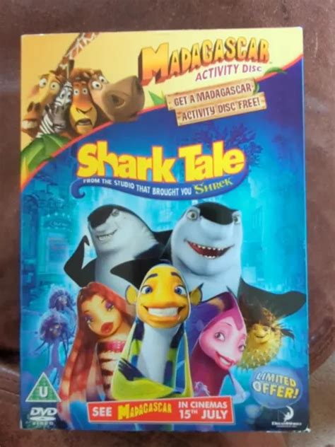 SHARK TALE WITH Madagascar Activity Disc DVD £6.25 - PicClick UK