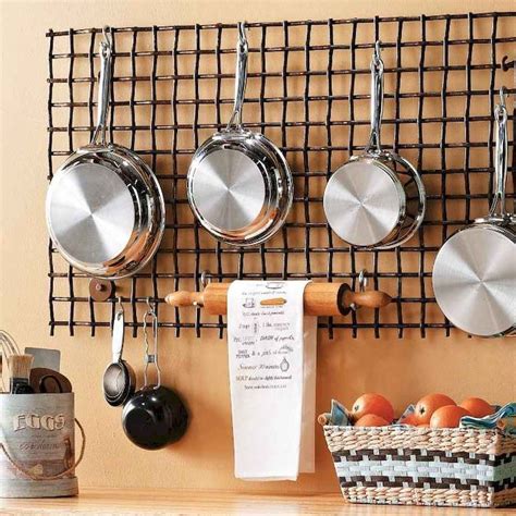 80 Incredible Hanging Rack Kitchen Decor Ideas (48) - CoachDecor.com | Kitchen design diy, Diy ...