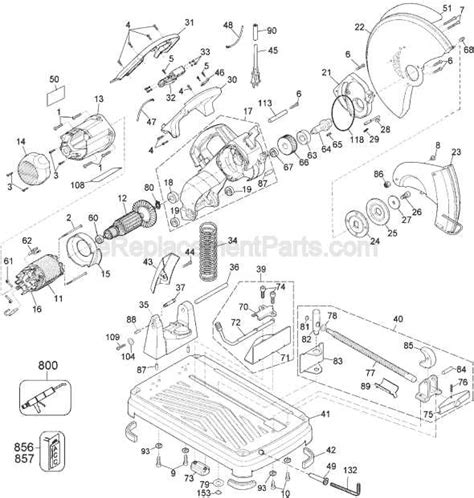 Understanding the Dewalt Miter Saw Stand Parts Diagram: A Comprehensive ...