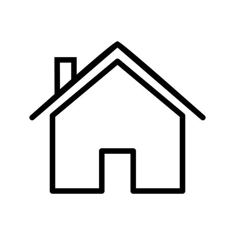 House Icon Vector Illustration 425085 Vector Art at Vecteezy