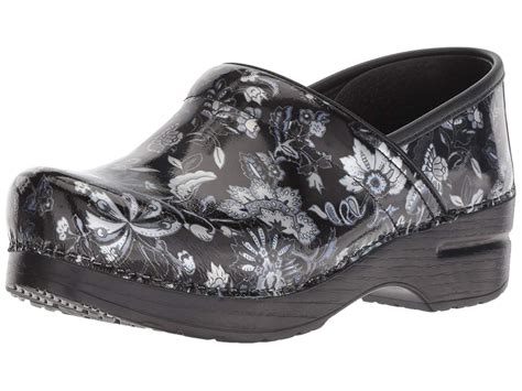 Dansko Womens Professional Cabrio Leather Closed Toe Clogs, Black, Size 7.0 - Walmart.com