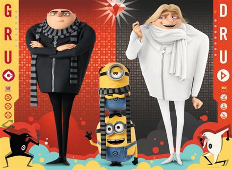 Puzzle Podly mnie: Gru, Dru i the Minions XXL, 100 elementów | Puzzle ...