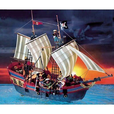 Playmobil 70411 Pirates Large Floating Pirate Ship With Cannon | ubicaciondepersonas.cdmx.gob.mx