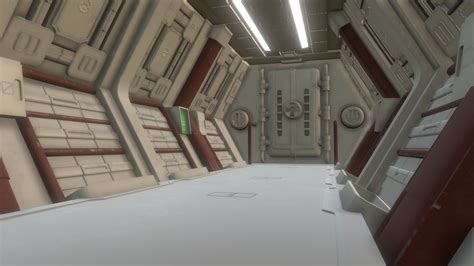 Sci-fi corridor - Download Free 3D model by billyA [77ce144] - Sketchfab