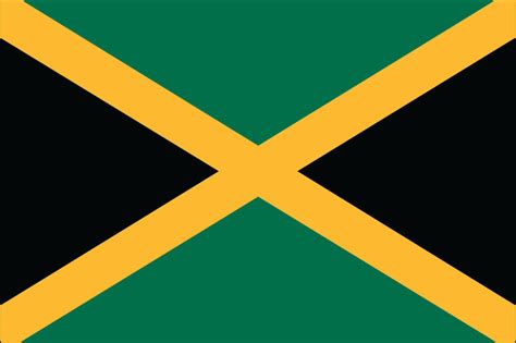 Jamaican Flag | The Flag of Jamaica | Colonial Flag