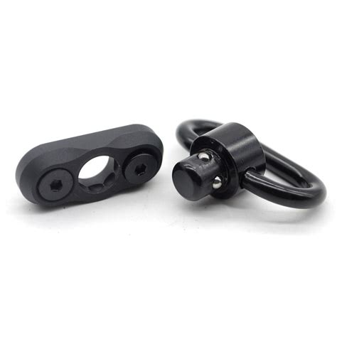 MLOK Push Button Quick Disconnect QD Detach Sling Mount 1.25″ inch MLOCK M-LOK M-LOCK – Total ...