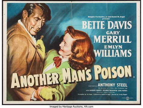 Another Man's Poison (Eros Films, 1951). British Quad (30" X 40 ...