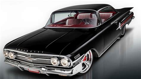 A 1960 Chevy Impala With a Pavement-Scraping Stance and Restomod Style