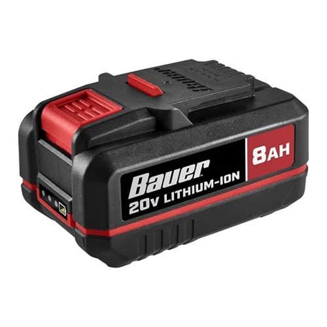 Bauer 20V 8 battery - Tool Craze