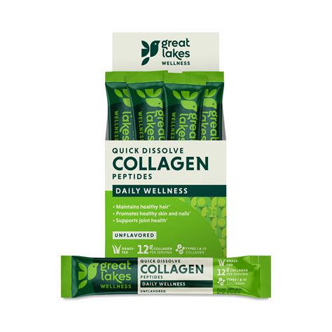 Collagen Hydrolysate Packets by Great Lakes Wellness | Thrive Market