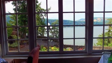 Columbia River Gorge Hotel view from Dining Porch Photograph by Judy ...