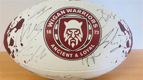 Signed 2023 Wigan Warriors Rugby Ball - a Sports crowdfunding project ...