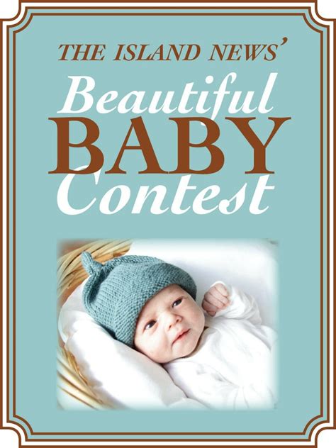 Time is running out for The Island News’ Beautiful Baby Contest – Beaufort South Carolina The ...