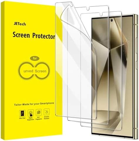 JETech Screen Protector for Samsung Galaxy S24 Ultra 5G 6.8-Inch ...