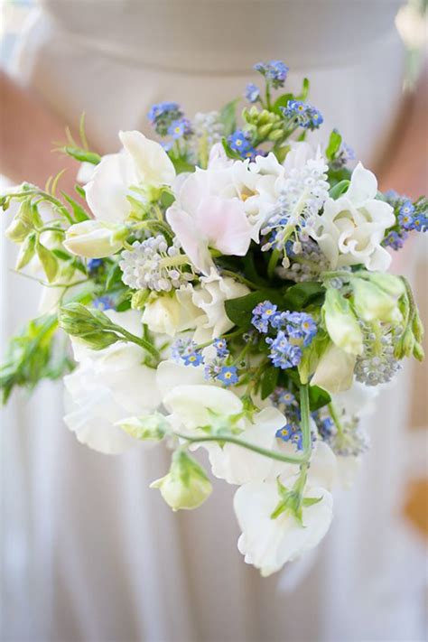 Forget Me Not Wedding Bouquet