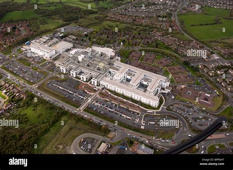 An aerial view of Russells Hall Hospital Dudley West Midlands England Uk Stock Photo - Alamy