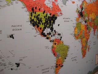 Map pins | Been keeping track of where I've traveled over th… | Flickr