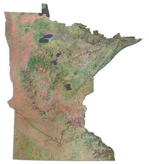 Map of Minnesota - Cities and Roads - GIS Geography