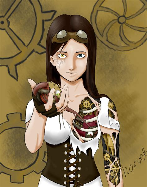 Steampunk cyborg by Harvet on DeviantArt