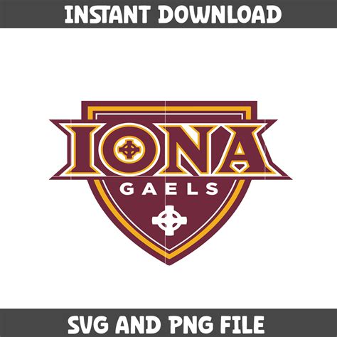 Iona gaels Svg, Iona gaels logo svg, IIona gaels University - Inspire ...