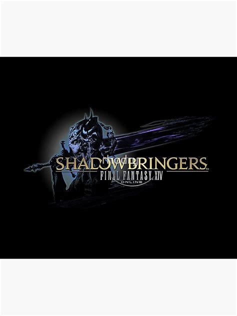 "Final Fantasy XIV: Shadowbringers Logo" Travel Coffee Mug for Sale by rhodry | Redbubble