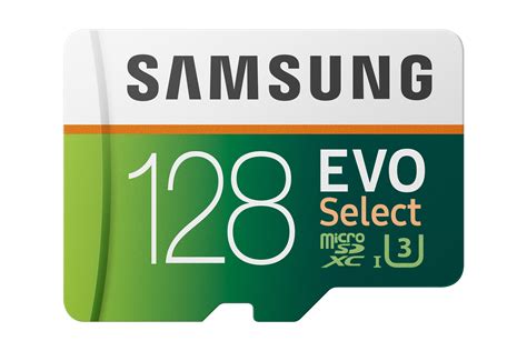 Samsung 128GB 100MB/s (U3) MicroSD EVO Select Memory Card with Adapter ...