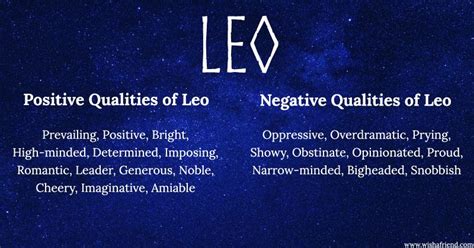 Positive And Negative Traits Of Leo - PTMT