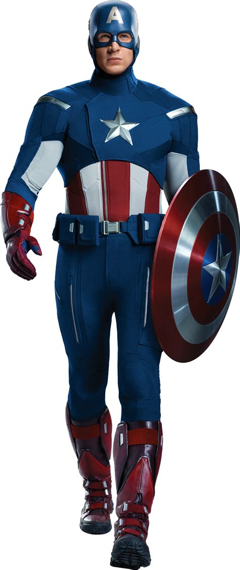 Captain America (Avengers 1) Transparent by DavidBksAndrade on DeviantArt