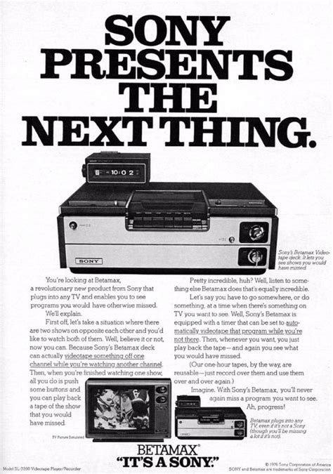 June 7, 1975: Sony Betamax is Released | Day in Tech History